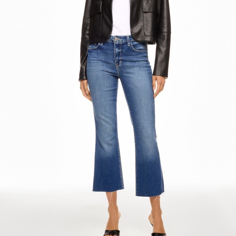 L'agence Kendra Kick Flare Denim